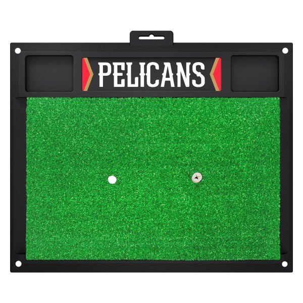 FanMats® - NBA New Orleans Pelicans Logo Golf Hitting Mat