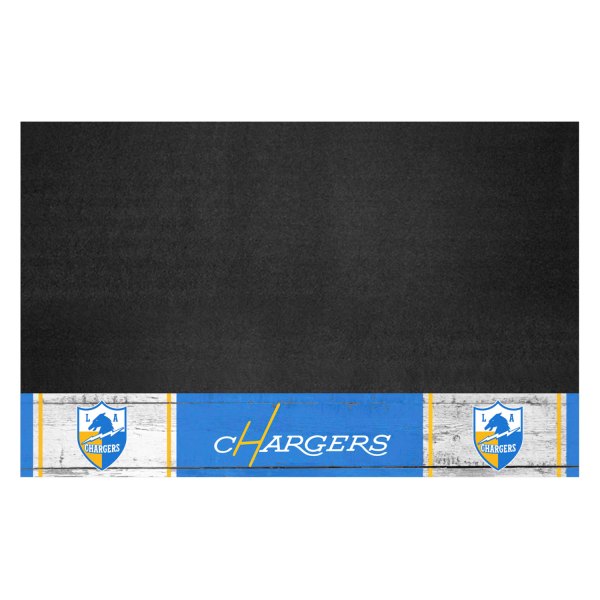 FanMats® - Grill Mat with "Chargers Shield" Logo