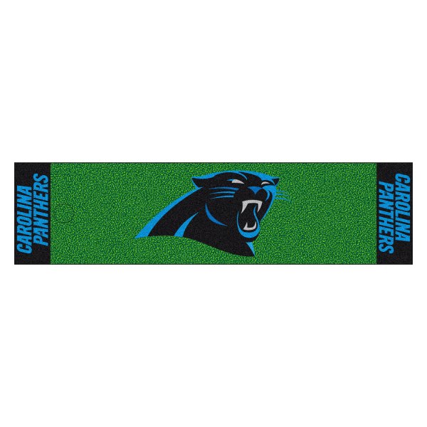 FanMats® - NFL Carolina Panthers Logo Golf Putting Green Mat