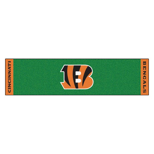 FanMats® - NFL Cincinnati Bengals Logo Golf Putting Green Mat