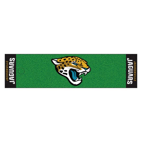 FanMats® - NFL Jacksonville Jaguars Logo Golf Putting Green Mat