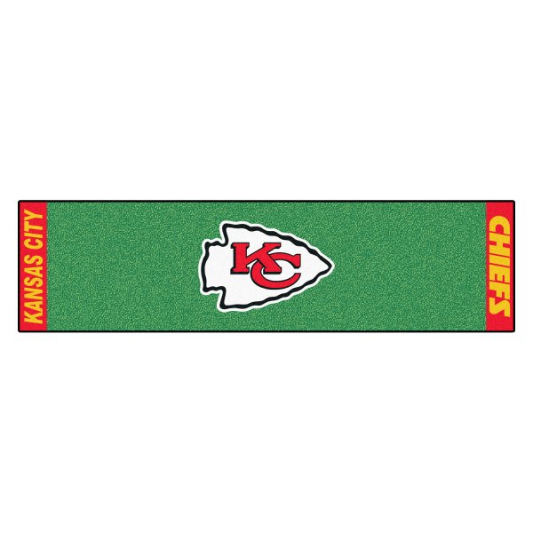 FanMats® - NFL Kansas City Chiefs Logo Golf Putting Green Mat
