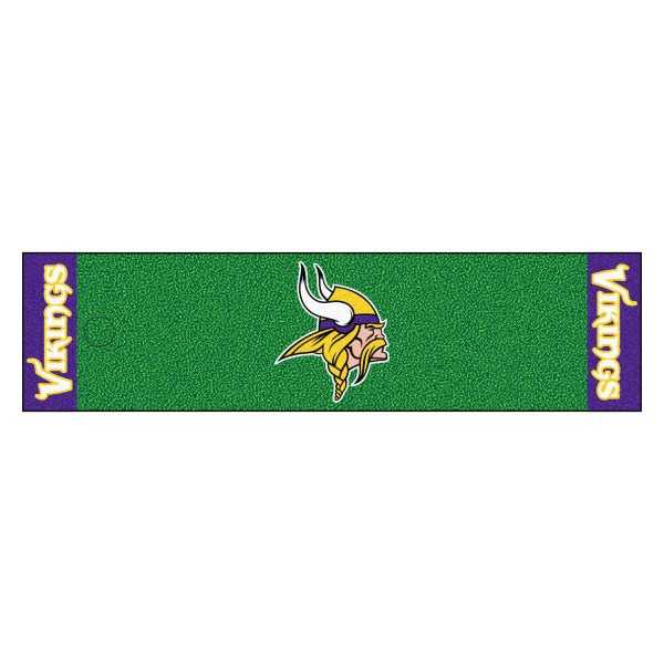 FanMats® - NFL Minnesota Vikings Logo Golf Putting Green Mat