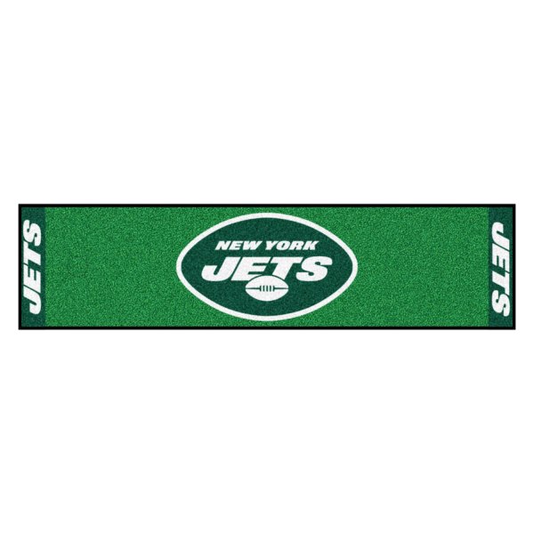 FanMats® - NFL New York Jets "Oval NY Jets" Logo Golf Putting Green Mat