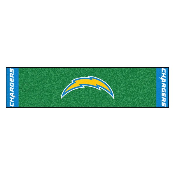 FanMats® - NFL San Diego Chargers Logo Golf Putting Green Mat