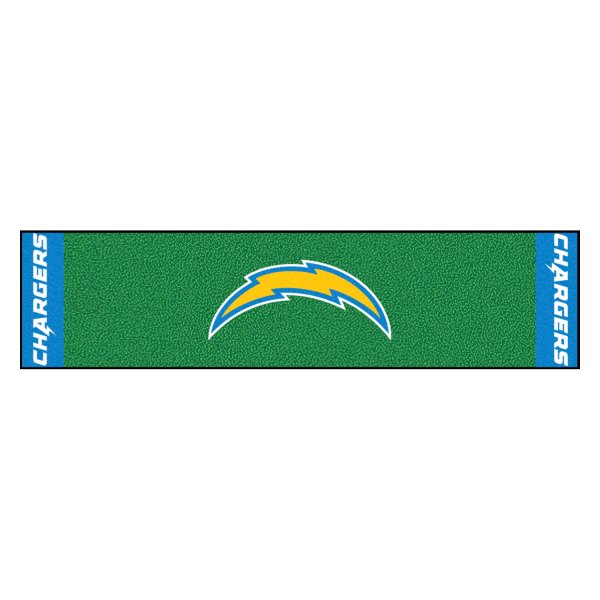 FanMats® - NFL San Diego Chargers Logo Golf Putting Green Mat