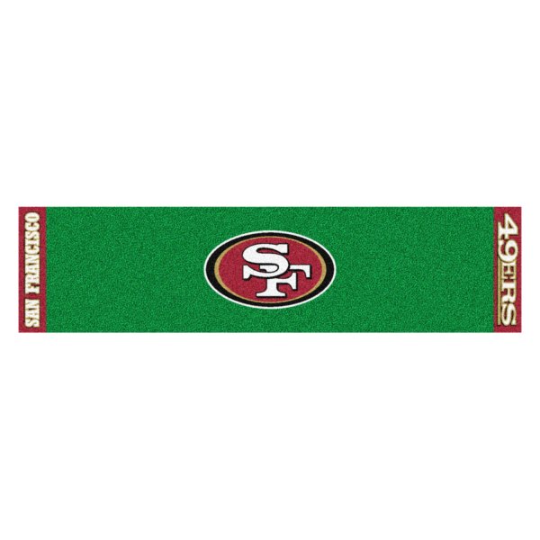 FanMats® - NFL San Francisco 49ers Logo Golf Putting Green Mat