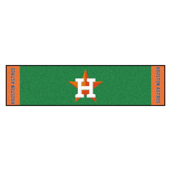 FanMats® - MLB Houston Astros Logo Golf Putting Green Mat
