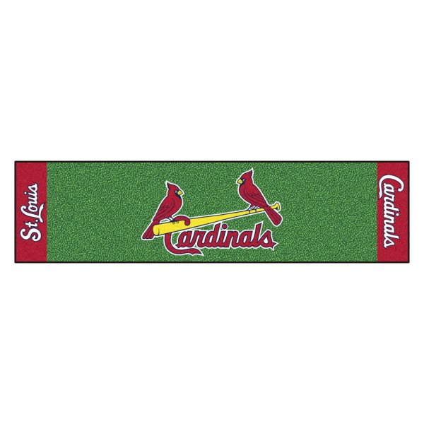FanMats® - MLB St Louis Cardinals Logo Golf Putting Green Mat