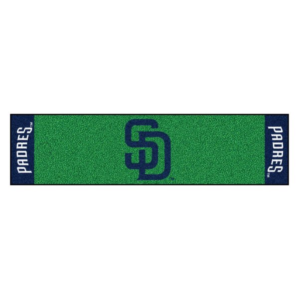 FanMats® - MLB San Diego Padres "SD" Logo Golf Putting Green Mat