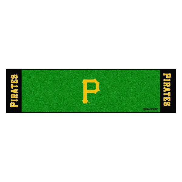 FanMats® - MLB Pittsburgh Pirates Logo Golf Putting Green Mat