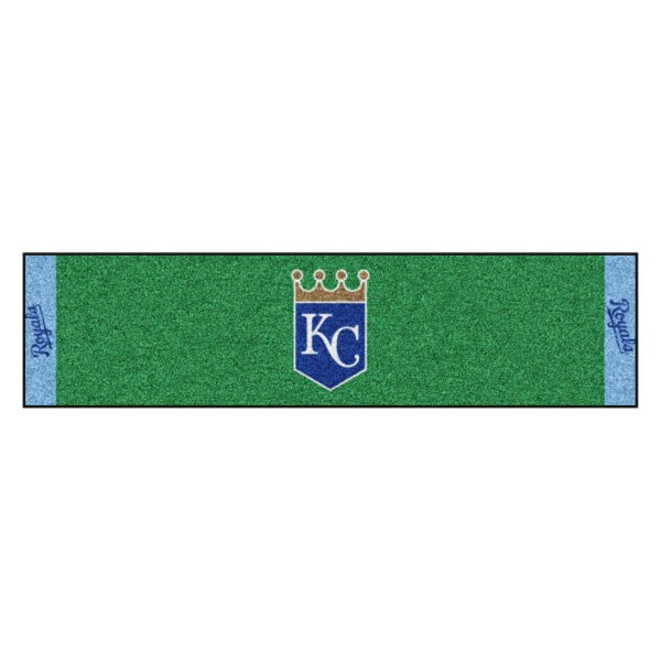 FanMats® - MLB Kansas City Royals Logo Golf Putting Green Mat