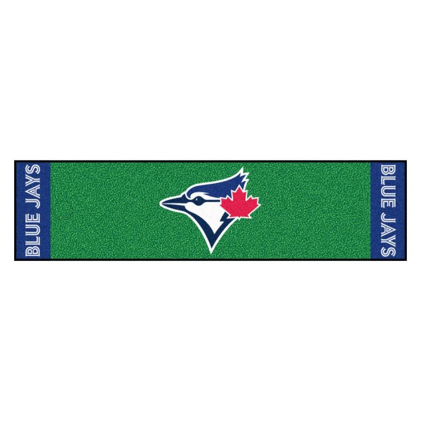 FanMats® - MLB Toronto Blue Jays "Circular Toronto Blue Jays & Blue Jay" Logo Golf Putting Green Mat