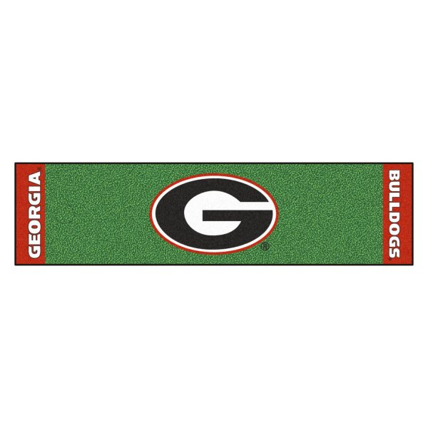 FanMats® - Georgia University G University Logo Golf Putting Green Mat