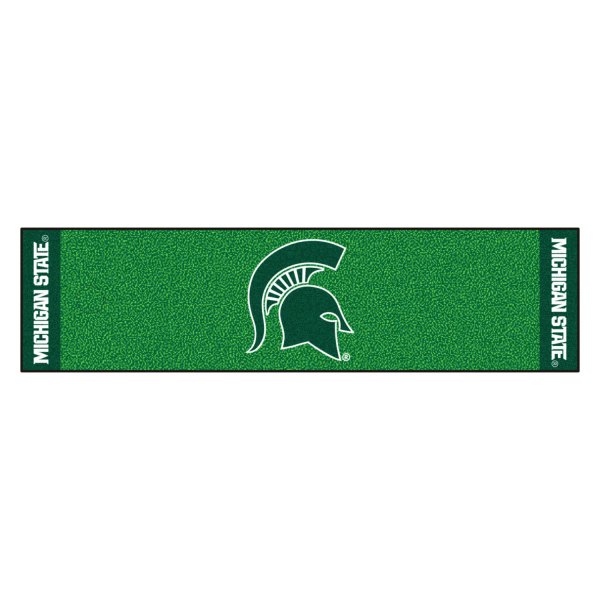 FanMats® - Michigan State University Logo Golf Putting Green Mat