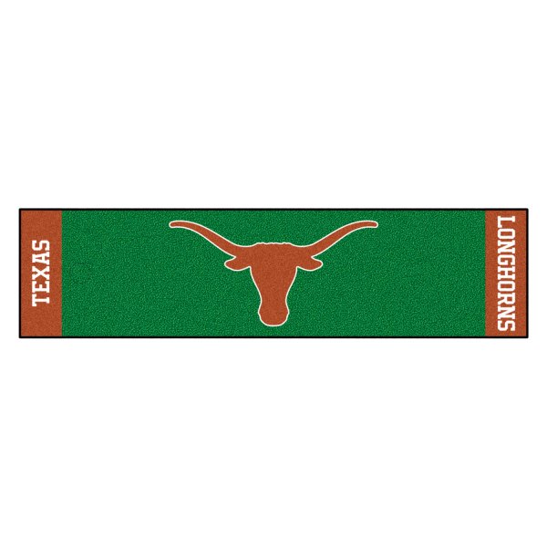 FanMats® - Texas University Logo Golf Putting Green Mat