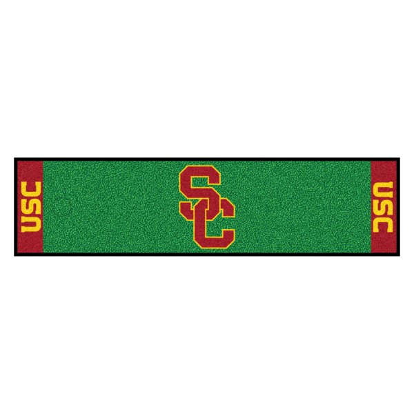 FanMats® - Southern California University Logo Golf Putting Green Mat