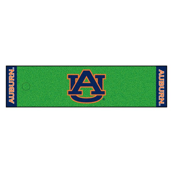 FanMats® - Auburn University Logo Golf Putting Green Mat