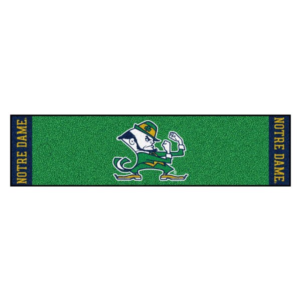 FanMats® - Notre Dame University Fighting Irish University Logo Golf Putting Green Mat