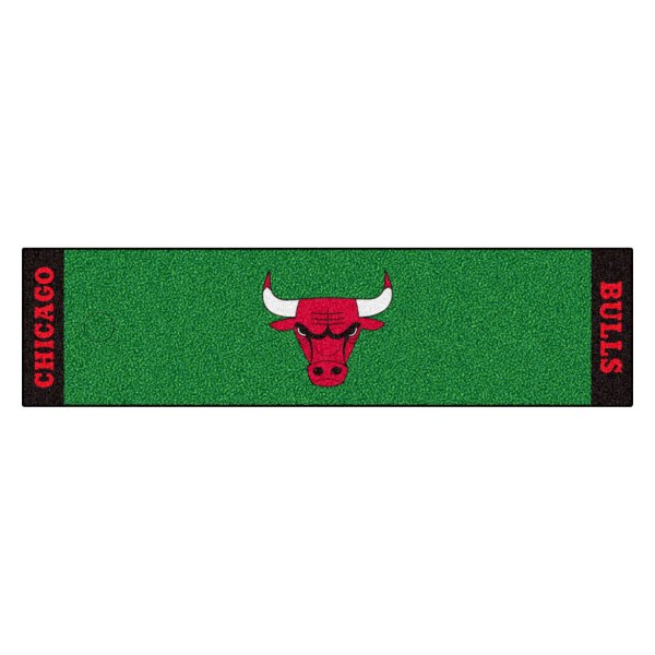 FanMats® - NBA Chicago Bulls Logo Golf Putting Green Mat