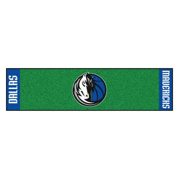 FanMats® - NBA Dallas Mavericks Logo Golf Putting Green Mat