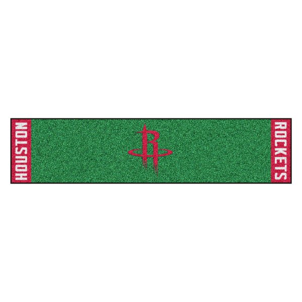 FanMats® - NBA Houston Rockets Logo Golf Putting Green Mat