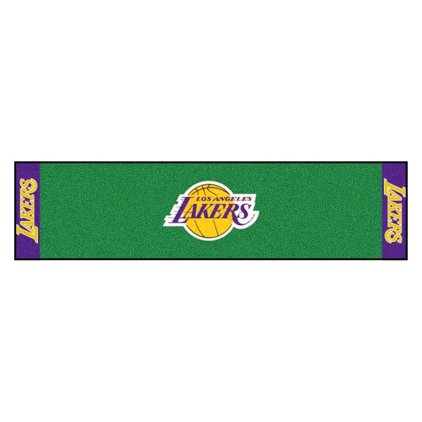 FanMats® - NBA Los Angeles Lakers Logo Golf Putting Green Mat