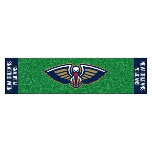 FanMats® - NBA New Orleans Pelicans Logo Golf Putting Green Mat