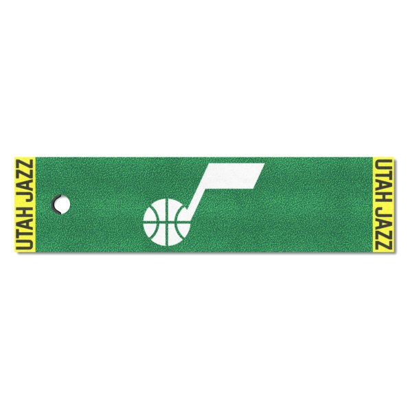 FanMats® - NBA Utah Jazz Logo Golf Putting Green Mat