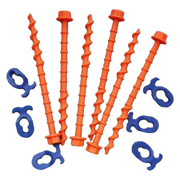 Fasteners Unlimited® - Peggy Pegs 7.8" Tent Pegs , 6 Pieces