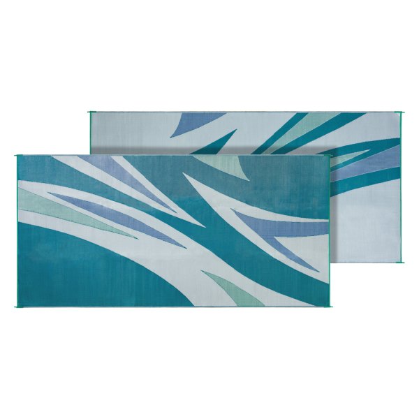 Faulkner® - Deluxe 8' x 16' Summer Waves (Green/Blue) Multi-Purpose Mat