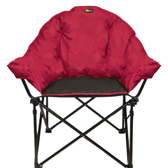 Faulkner® - Big Dog Burgundy/Black Bucket Chair