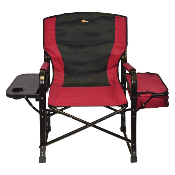 Faulkner® - EL Capitan Director's Burgundy/Black Camp Chair