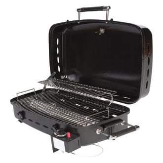 Faulkner® - Black LP Gas Standard Grill with LP Bottle Adapter