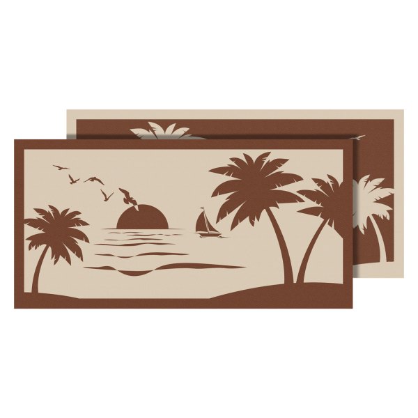 Faulkner® - Deluxe 9' x 18' Palm Trees Multi-Purpose Mat