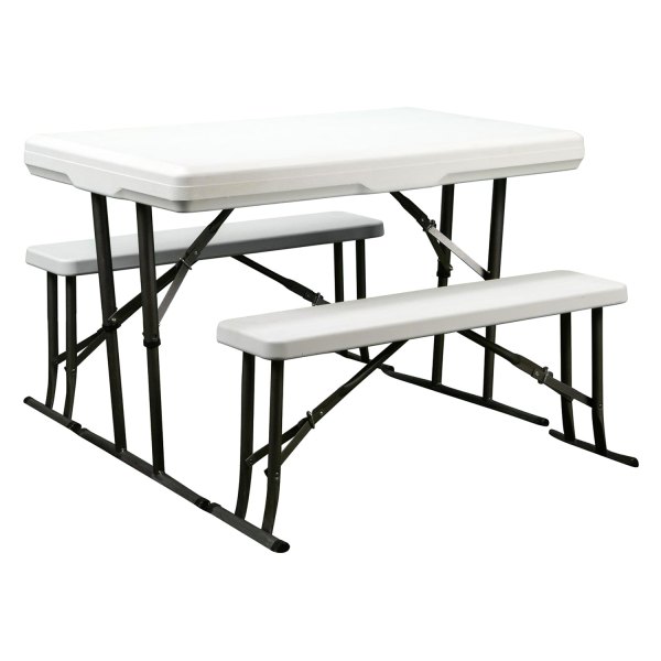 Faulkner® - Folding Picnic Table with 2 Benches