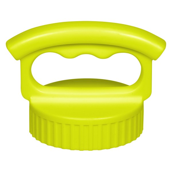 Fifty/Fifty® - 3.5" x 2.6" x 6.9" Lime Green Wide-Mouth 3-Finger Lid