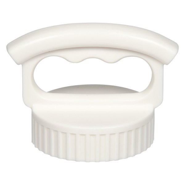 Fifty/Fifty® - 3.5" x 2.6" x 6.9" Winter White Wide-Mouth 3-Finger Lid