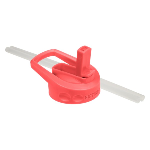 Fifty/Fifty® - 2.65" Coral Wide-Mouth Straw Lid