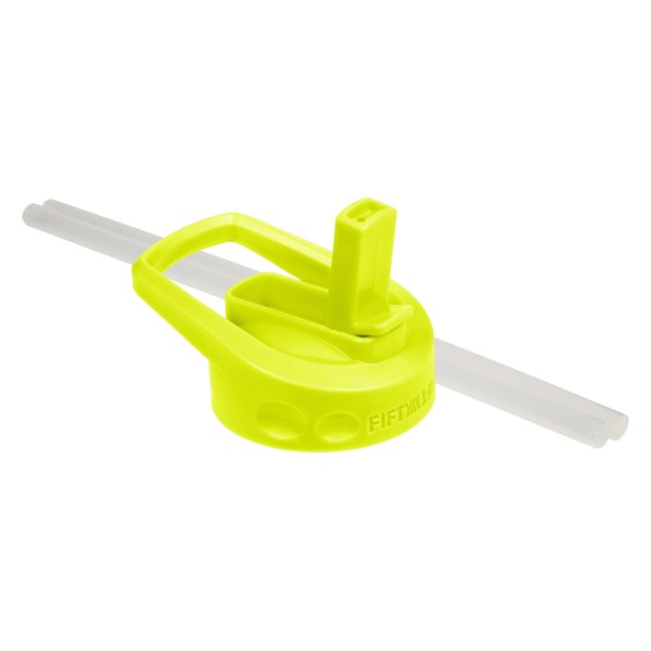Fifty/Fifty® - 2.65" Lime Wide-Mouth Straw Lid