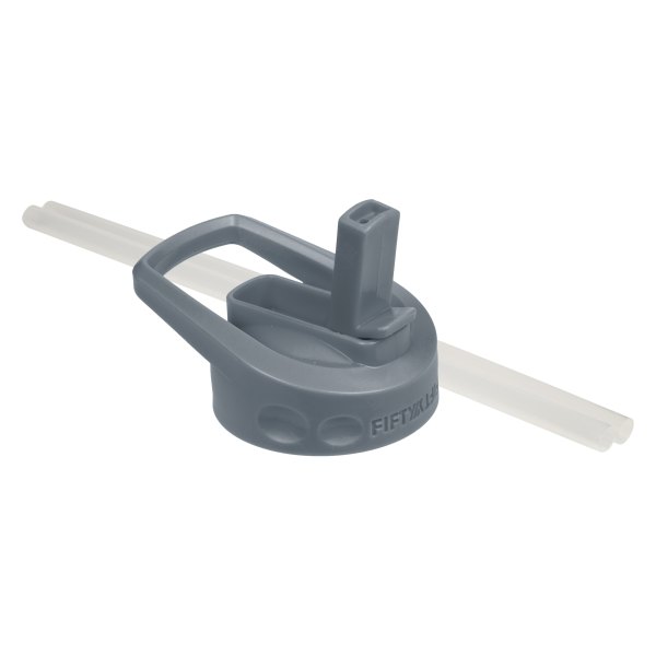 Fifty/Fifty® - 2.65" Slate Wide-Mouth Straw Lid