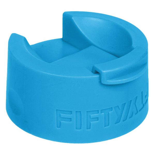 Fifty/Fifty® - 2.65" Blue Wide-Mouth Flip Lid
