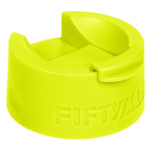 Fifty/Fifty® - 2.65" Lime Wide-Mouth Flip Lid