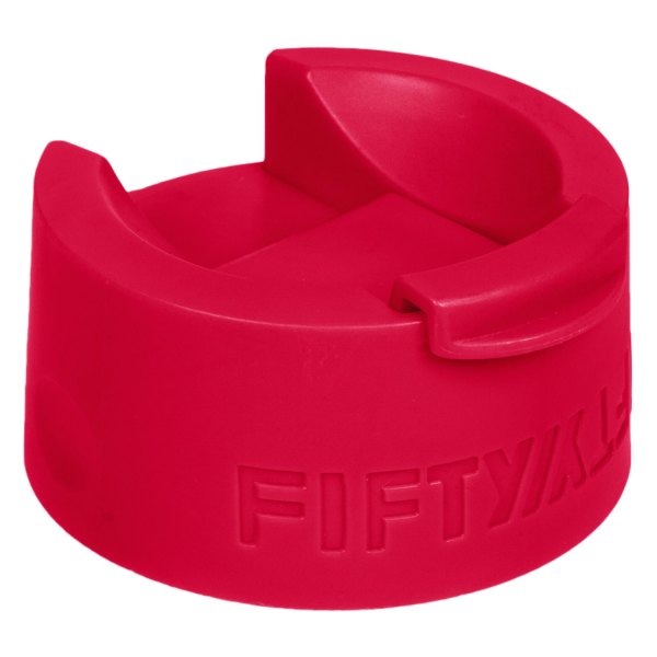 Fifty/Fifty® - 2.65" Red Wide-Mouth Flip Lid