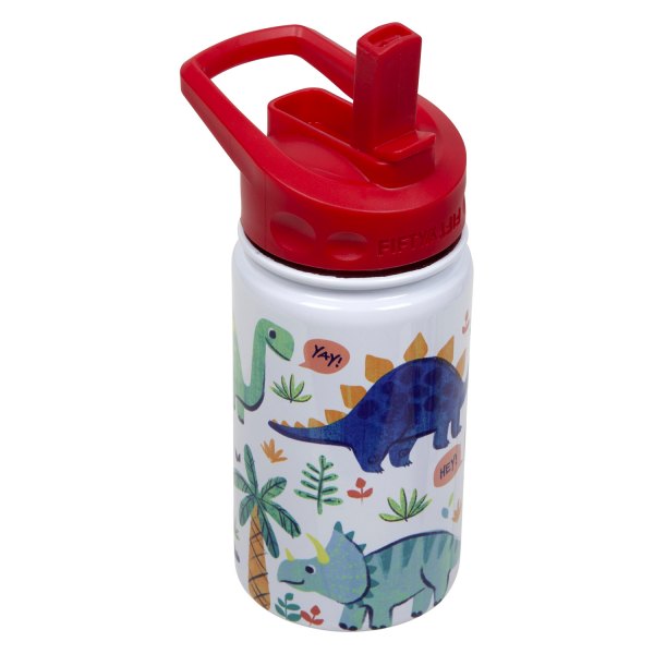 Fifty/Fifty® - Kid's™ 12 fl. oz. Dino Stainless Steel Vacuum Insulated Bottle with Straw Lid