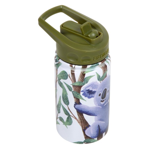 Fifty/Fifty® - Kid's™ 12 fl. oz. Koala Stainless Steel Vacuum Insulated Bottle with Straw Lid