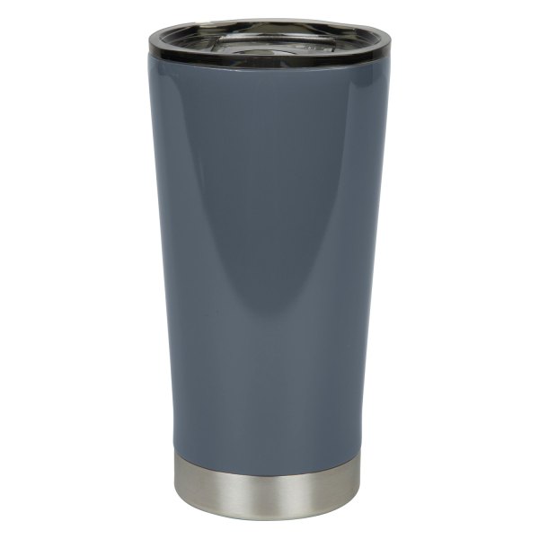 Fifty/Fifty® - Square Gloss™ 16 fl. oz. Slate Gray Stainless Steel Tumbler