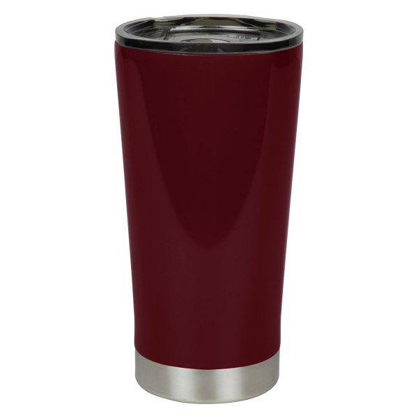 Fifty/Fifty® - Square Gloss™ 16 fl. oz. Brick Red Stainless Steel Tumbler