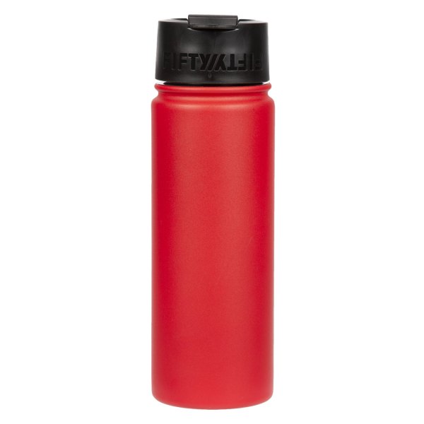 Fifty/Fifty® - 20 fl. oz. Cherry Red Stainless Steel Vacuum Insulated Bottle with Flip Lid