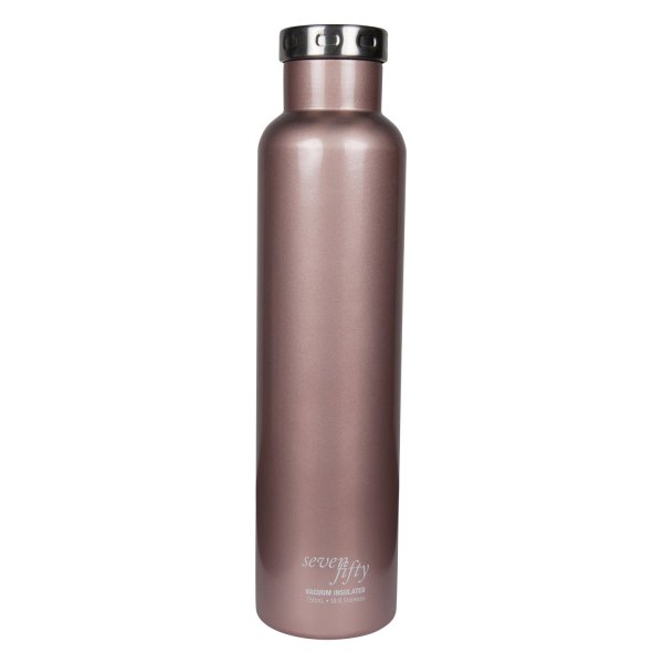 Fifty/Fifty® - 25.4 fl. oz. Rose Gold Stainless Steel Vacuum Insulated Wine Growler